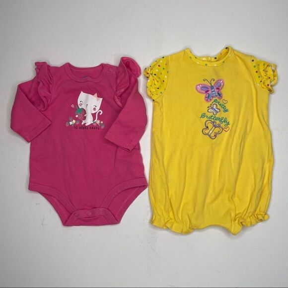 Girls One Piece and Bottom Set 0-3M - Picture 3 of 15